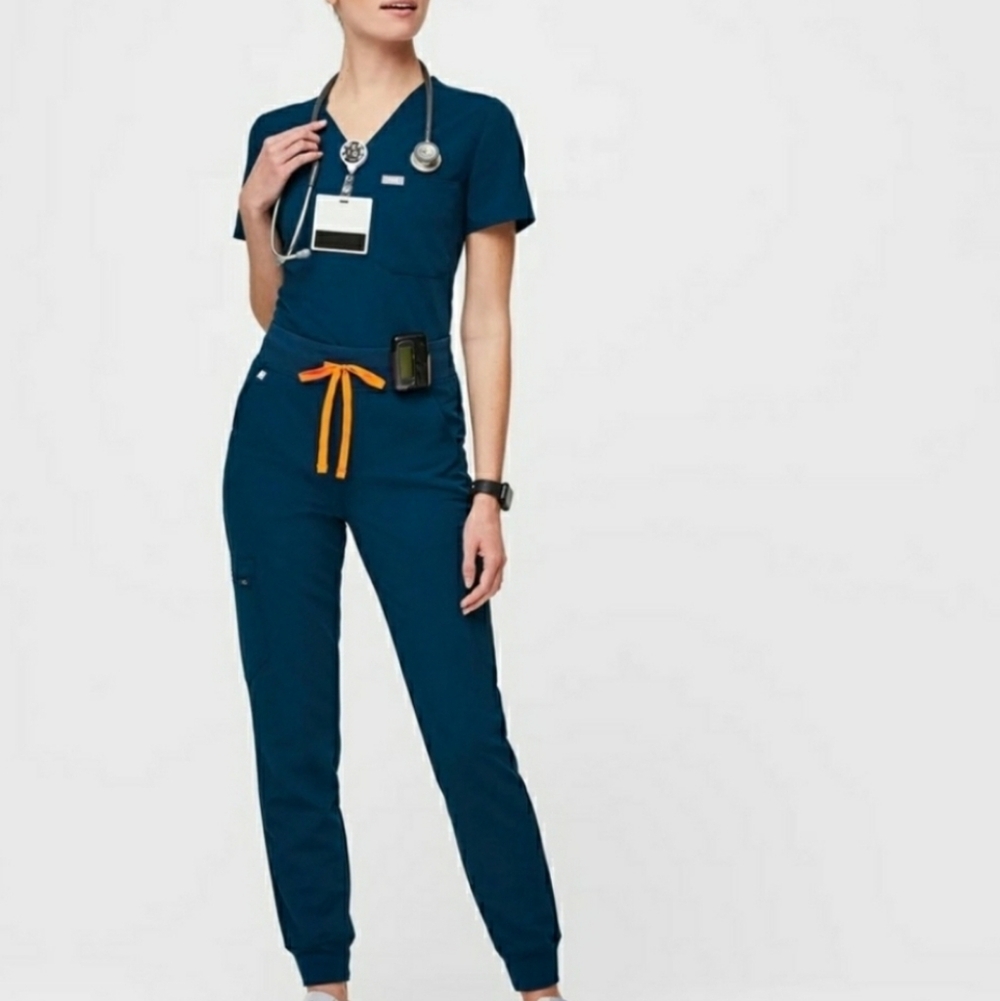 Figs Two Piece Set Catarina Top And High Waisted Zamora Joggers XXL
